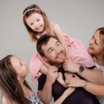 family and kids portrait photography at our studio in Bartley Portrait Studios in liverpool Cheshire