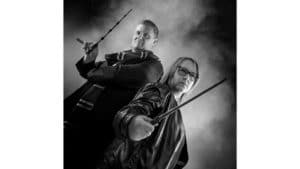 Harry Potter style couple theme photo shoot Venture Warrington Portraits Photography black and white smoke Wigan st helens