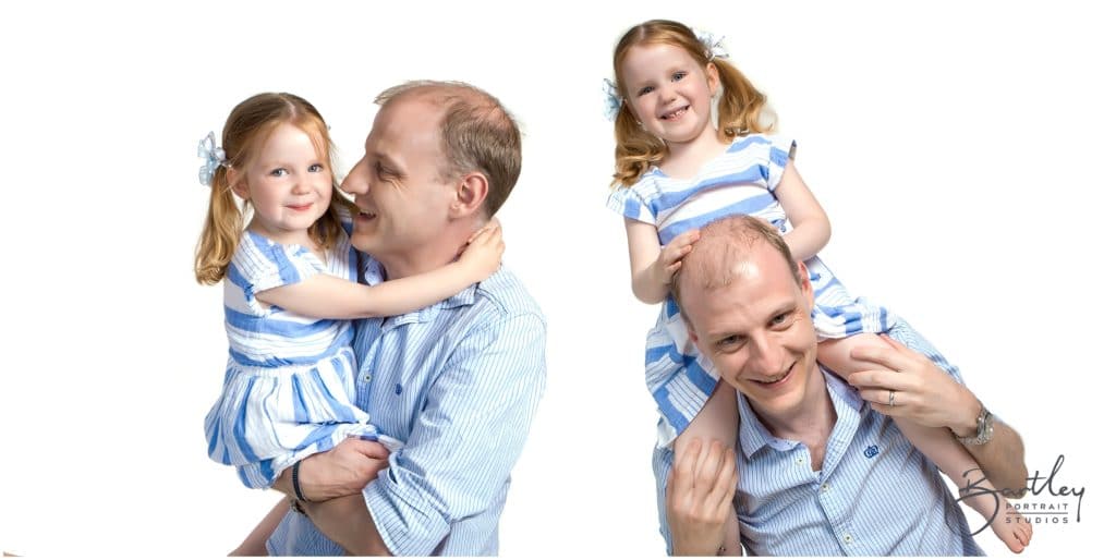 family portrait emotion and fun taken at manchester studio