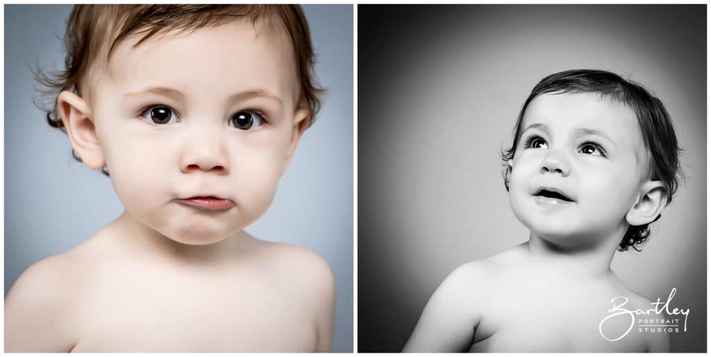 toddler portrait taken at warrington portrait studio