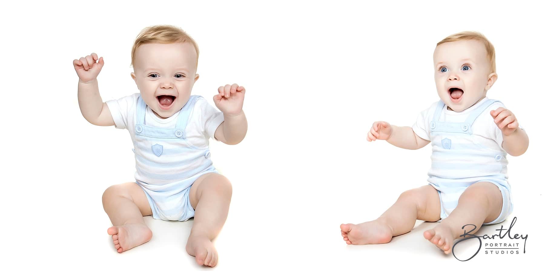 white tops family photograph takin in studio