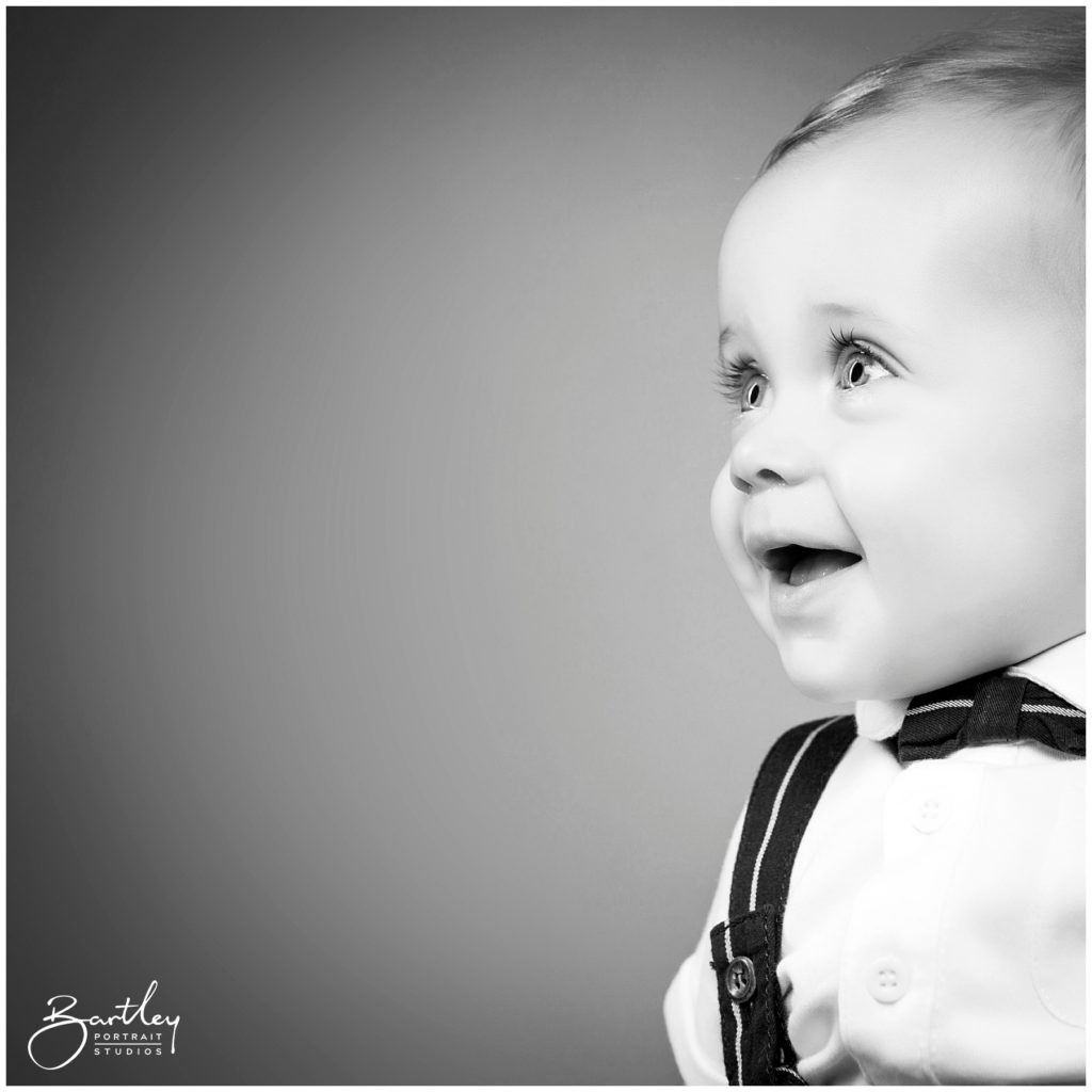 beautiful black and white portrait taken in cheshire photography studio