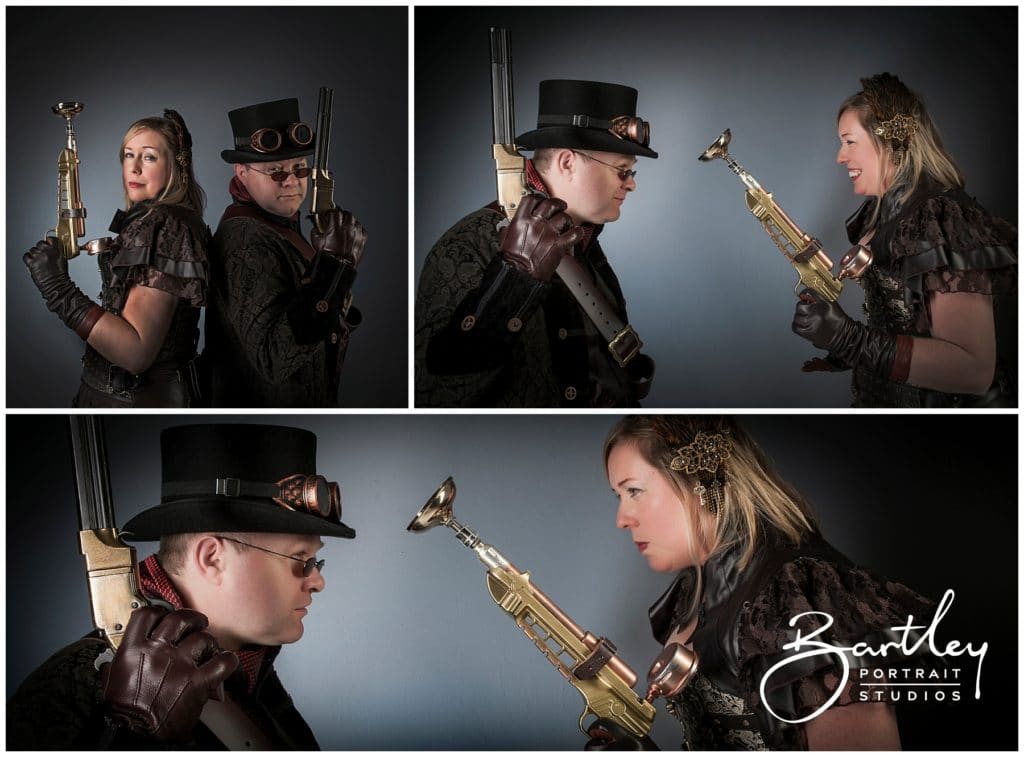 Steam Punk Couple Portrait Photography