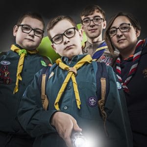 Family of Scouts Studio Photoshoot